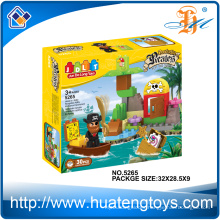 New style education DIY plastic pirate building block toy